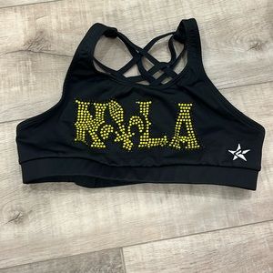 Cheer sports bra